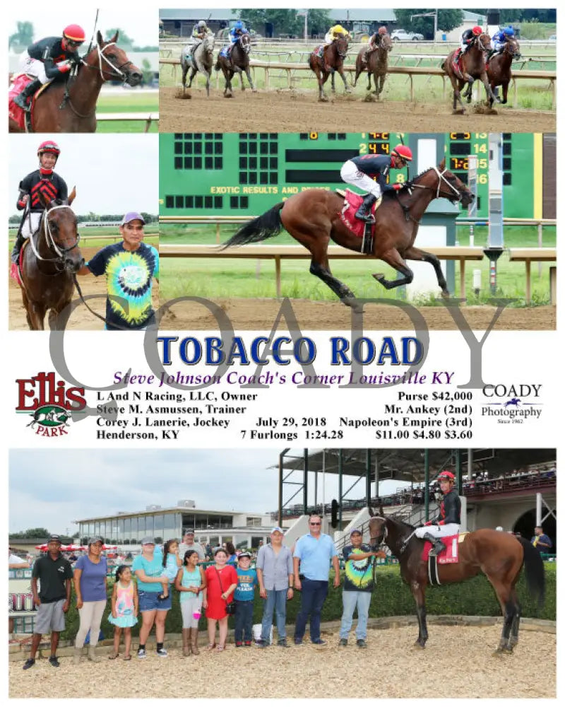 Tobacco Road - 072918 Race 08 Elp Ellis Park