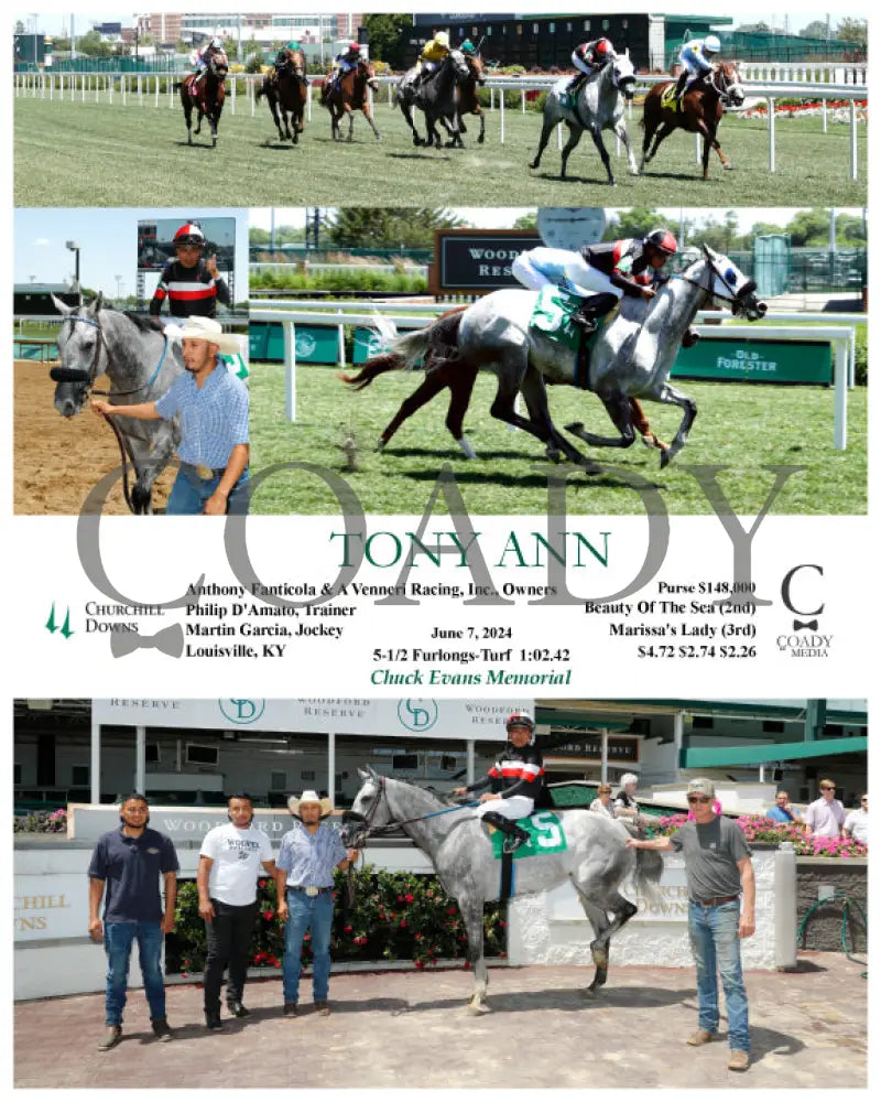 Tony Ann - 06-07-24 R05 Cd Churchill Downs