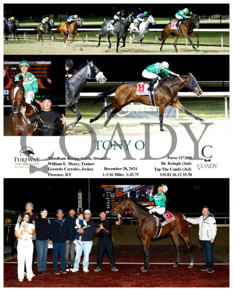 Tony O - 12-28-24 R02 Tp Turfway Park