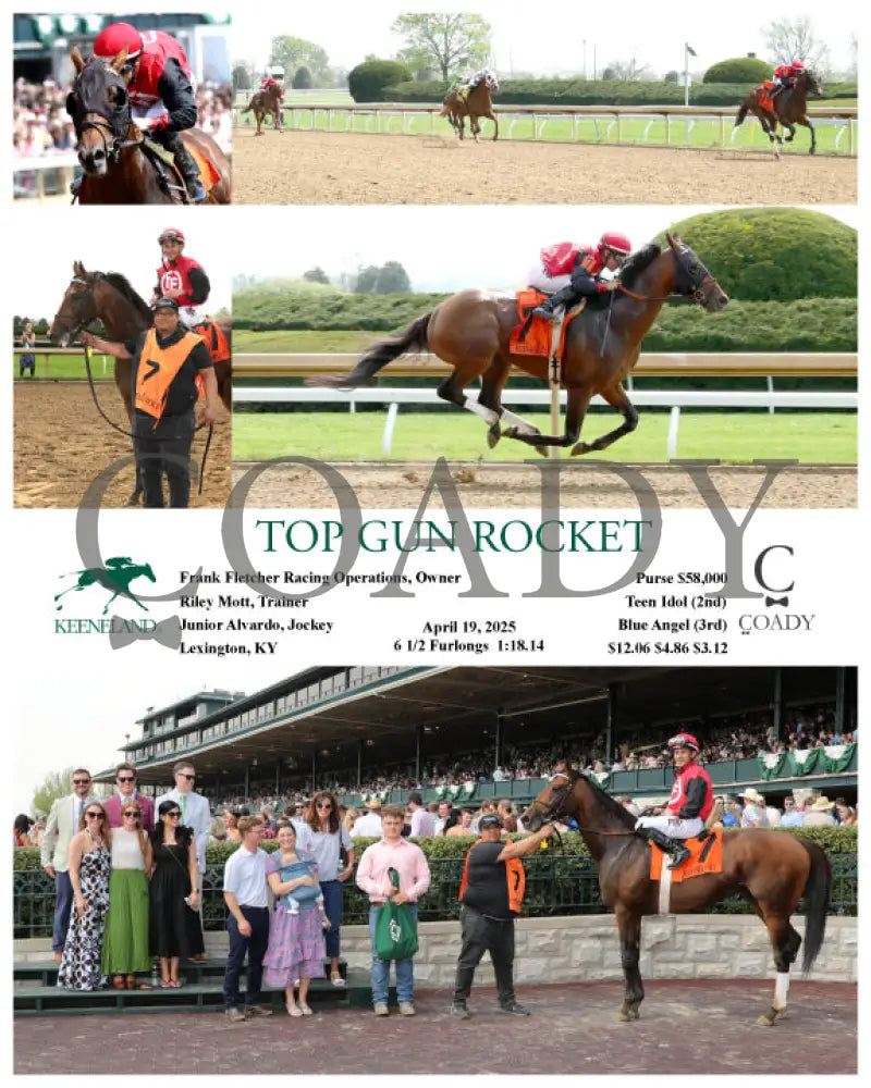 TOP GUN ROCKET - 04-19-25 - R05 - Keeneland Race Course Keeneland
