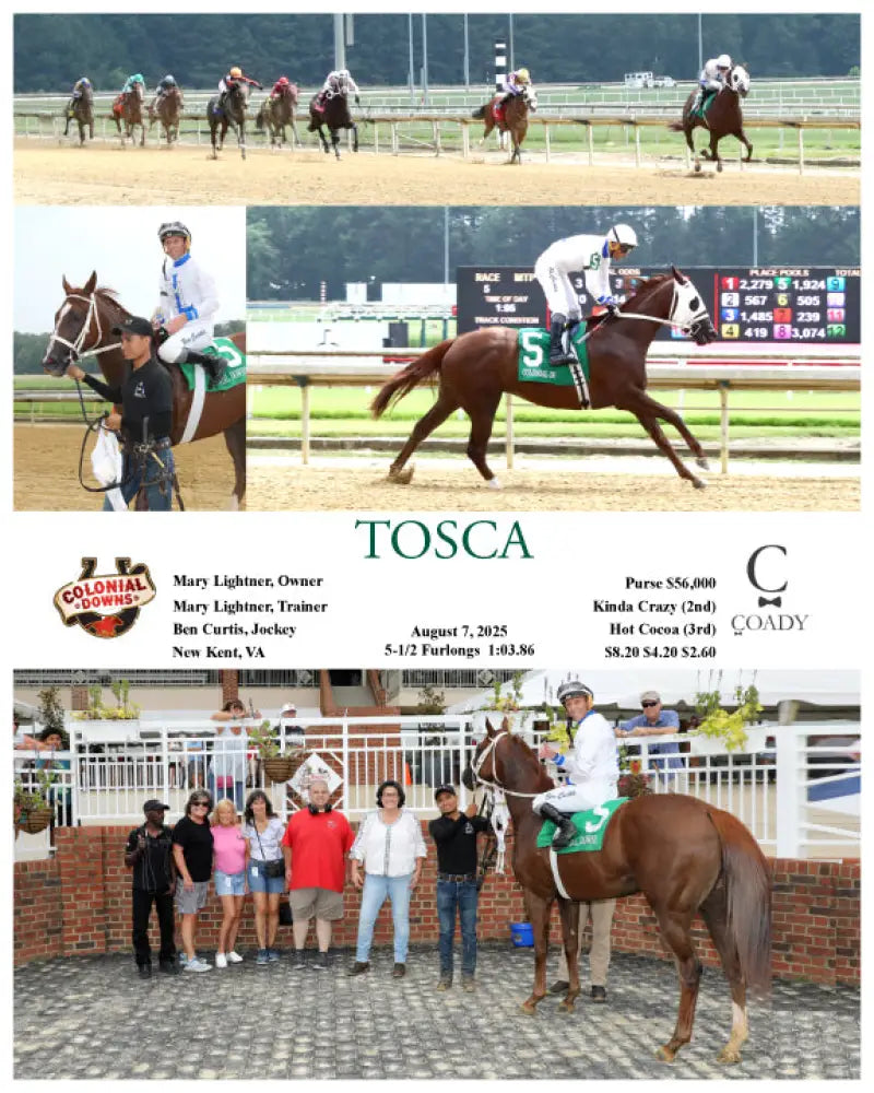 TOSCA - 08-07-25 - R05 - CNL Colonial Downs