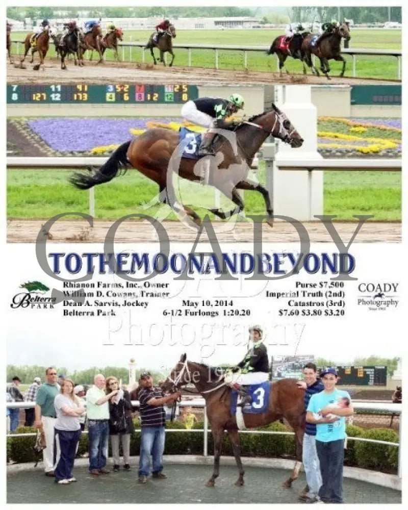 Tothemoonandbeyond - 051014 Race 08 Btp Belterra Park