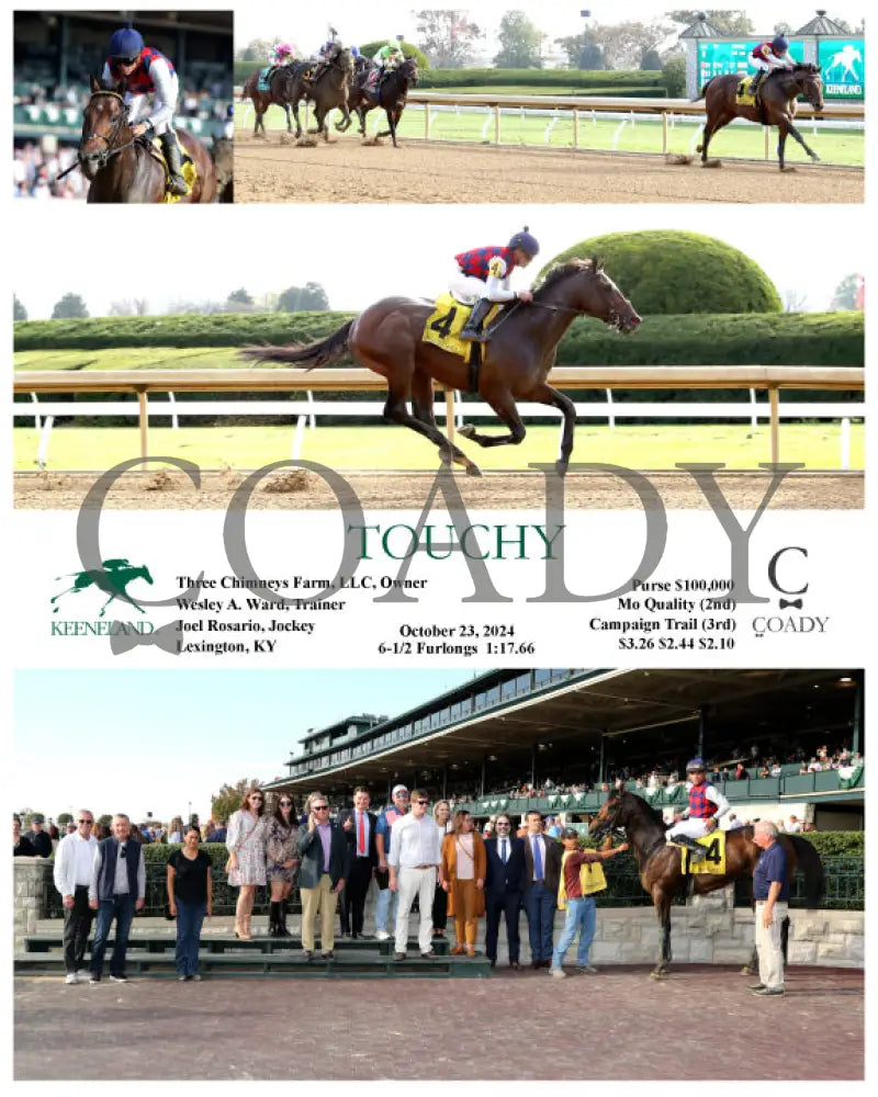Touchy - 102324 Race 08 Kee Keeneland