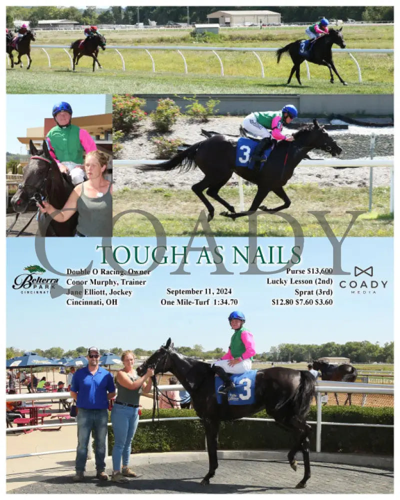 Tough As Nails - 09-11-24 R05 Btp Belterra Park