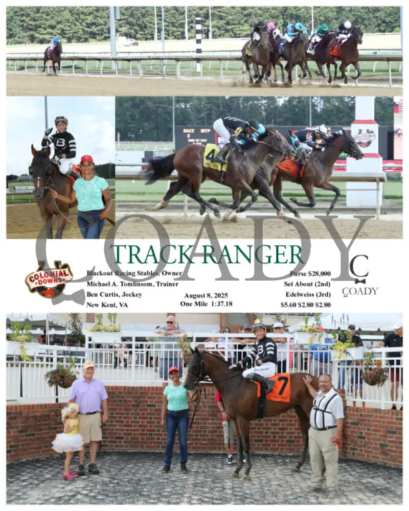 TRACK RANGER - 08-08-25 - R02 - CNL Colonial Downs