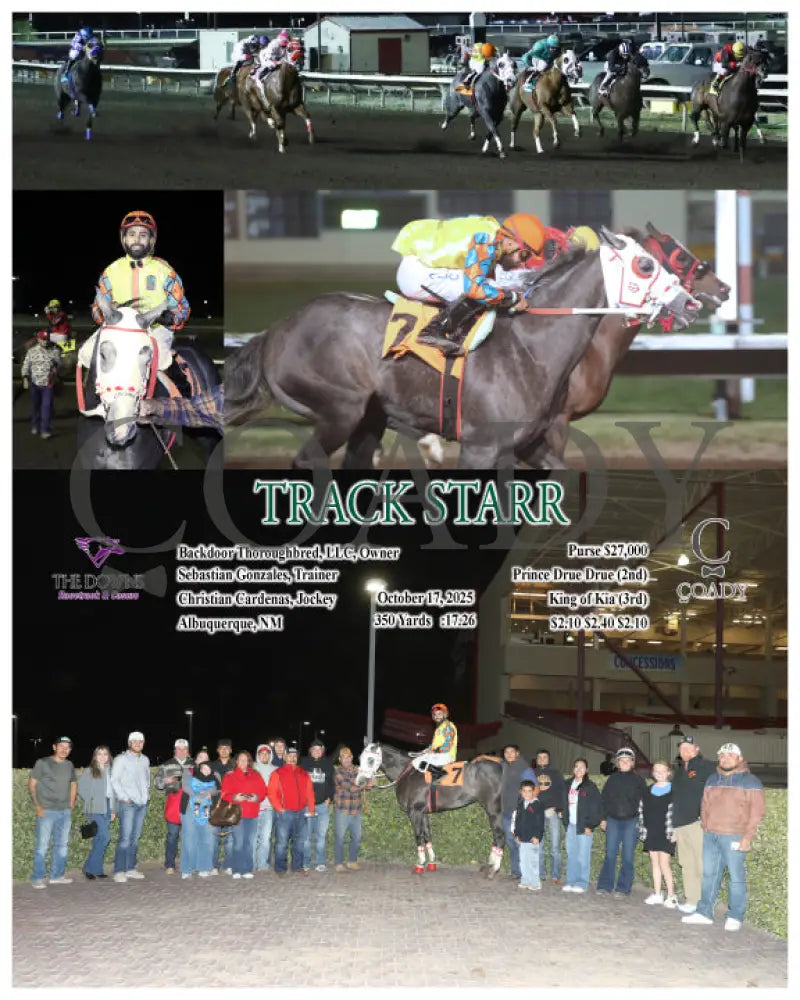 TRACK STARR - 10-17-25 - R6- ALB Downs at Albuquerque