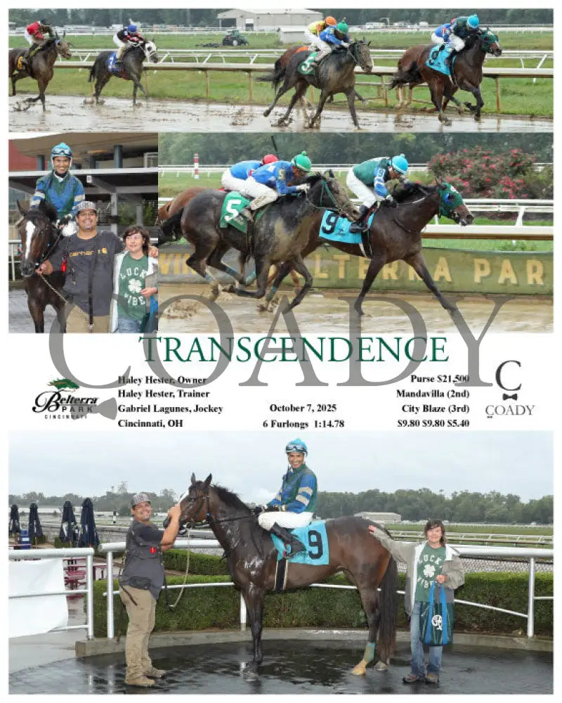 TRANSCENDENCE - 100725 - Race 01 - BTP Presque Isle Downs