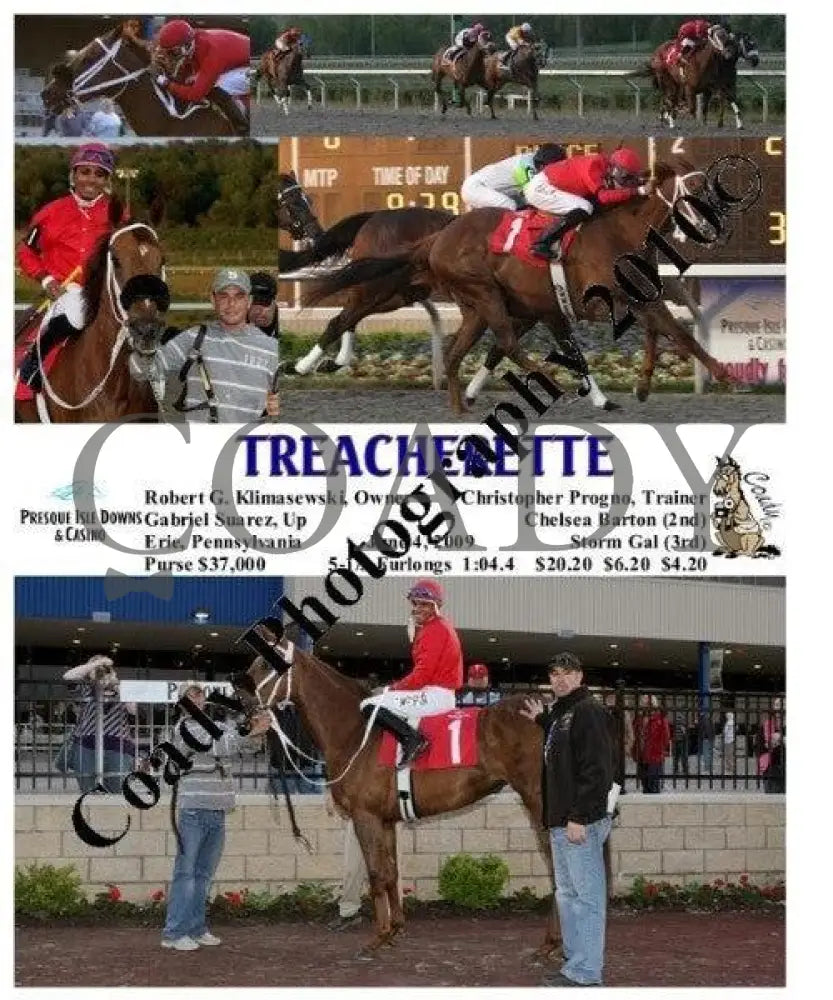 Treacherette - 6 4 2009 Presque Isle Downs