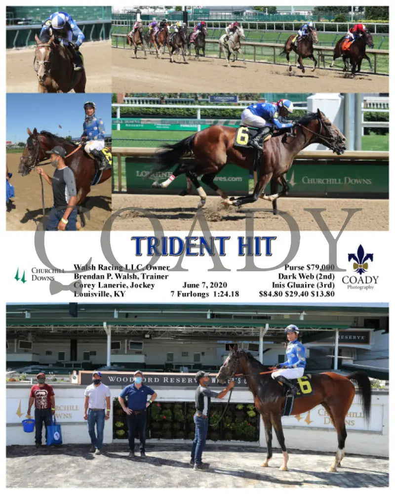 Trident Hit - 06-07-20 R08 Cd Churchill Downs
