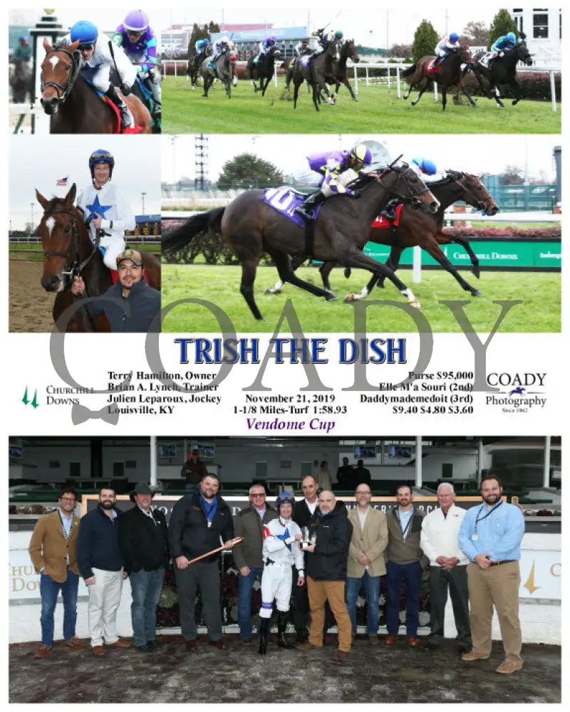 Trish The Dish - 11-21-19 R04 Cd Group Churchill Downs
