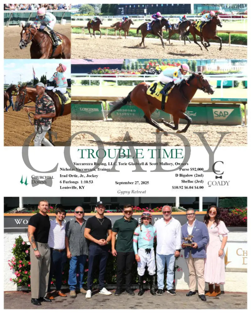 TROUBLE TIME - 09-27-25 - R01 - CD - Group Churchill Downs
