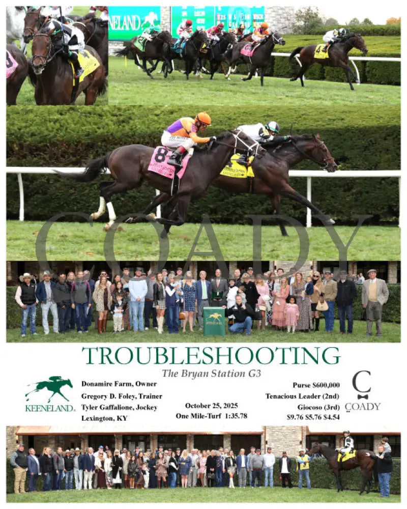 TROUBLESHOOTING - 102525 - Race 08 - KEE Keeneland