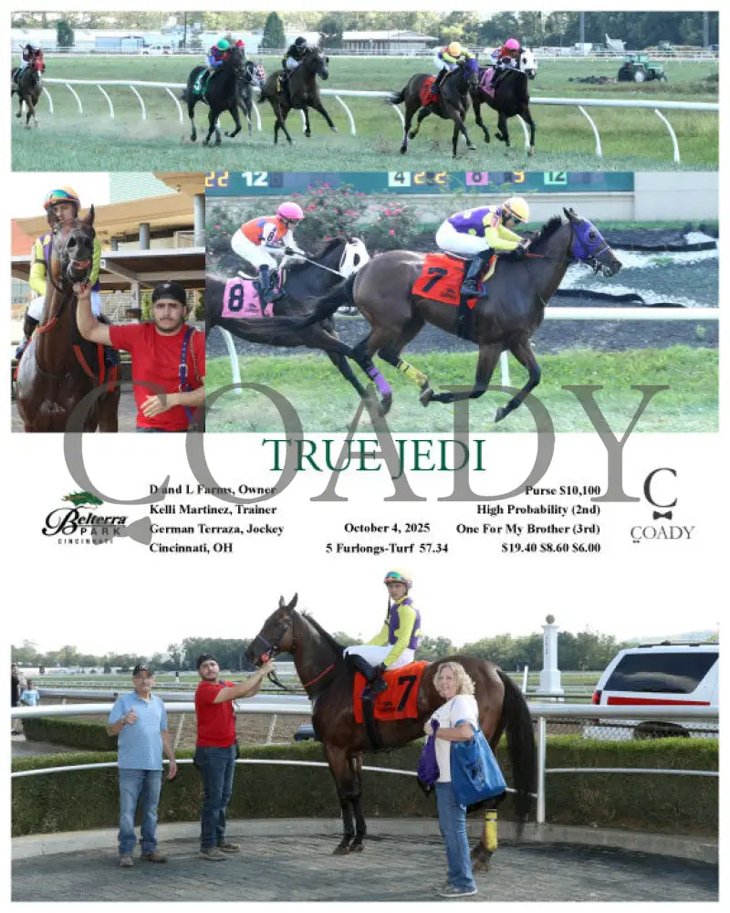 TRUE JEDI - 100425 - Race 05 - BTP Presque Isle Downs