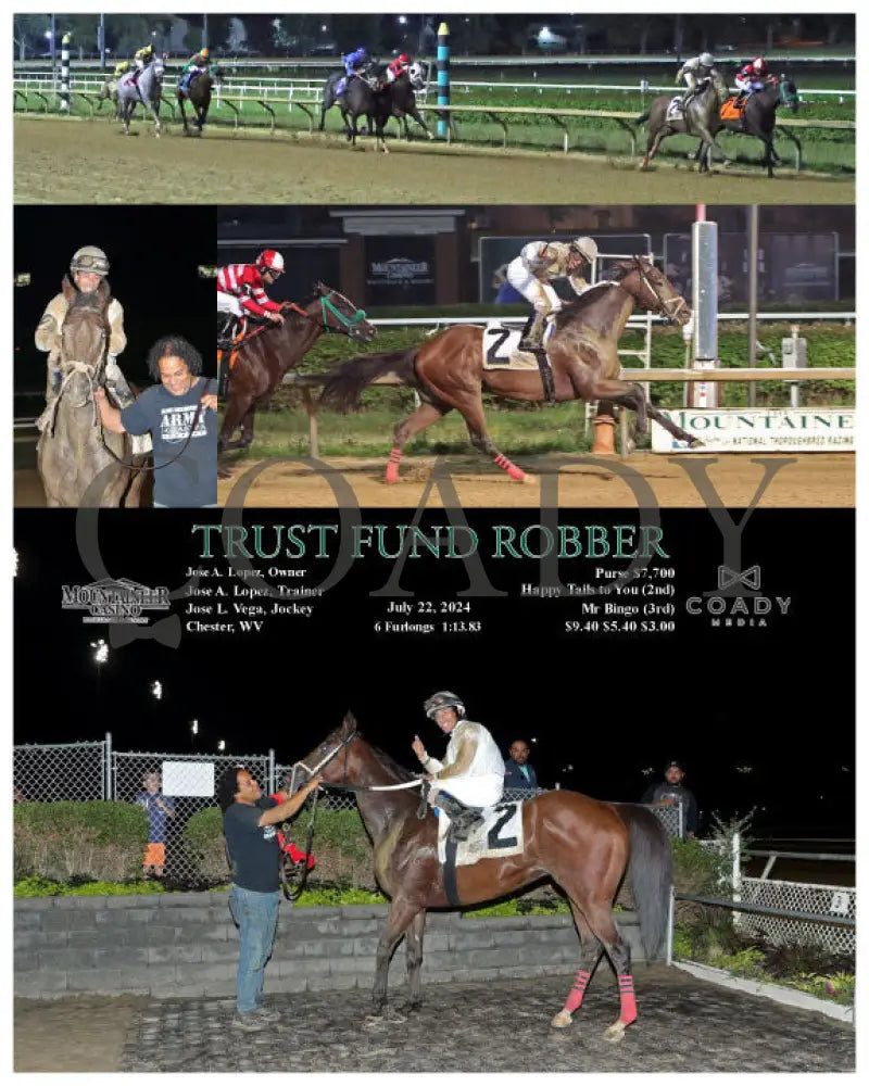 Trust Fund Robber - 07-22-24 R08 Mnr Mountaineer Park