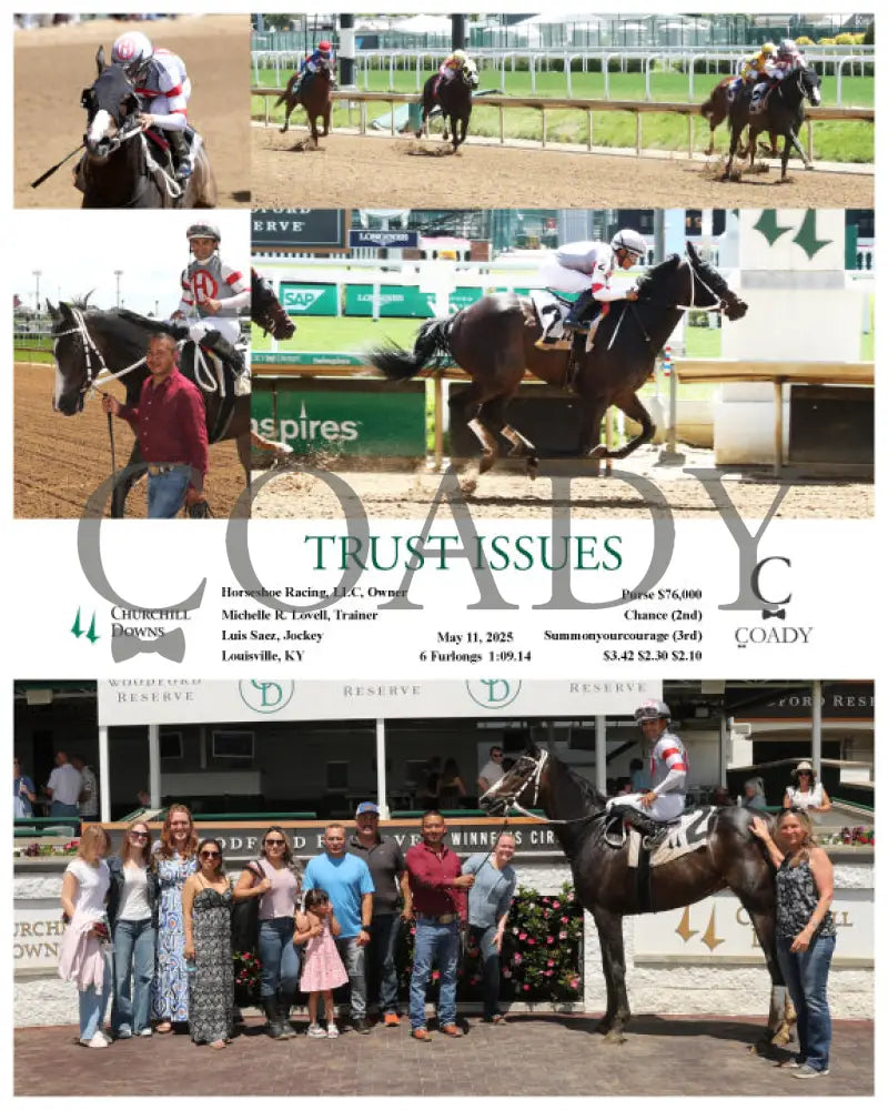 TRUST ISSUES - 051125 - Race 01 - CD Churchill Downs