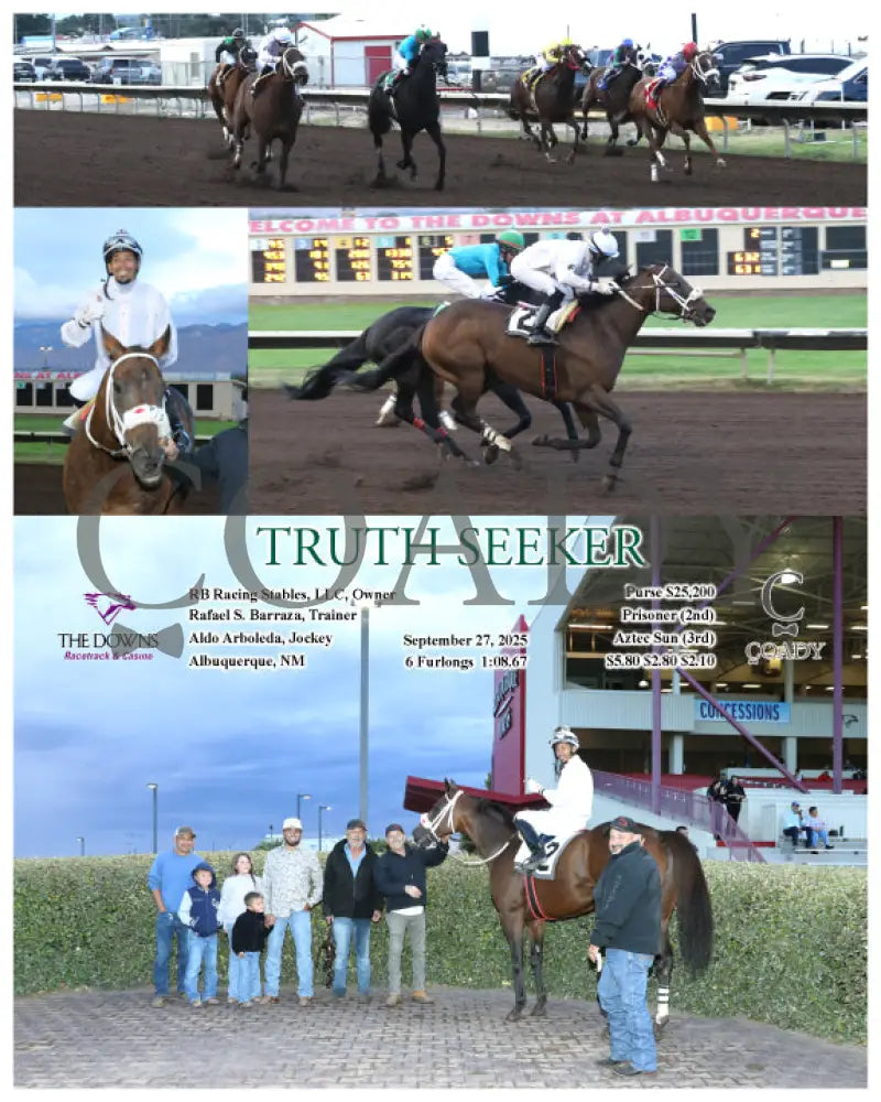 TRUTH SEEKER - 09-27-25 - R02 - ALB Downs at Albuquerque
