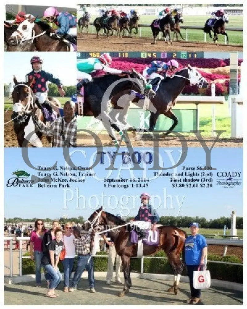 Ty Boo - 091814 Race 08 Btp Belterra Park