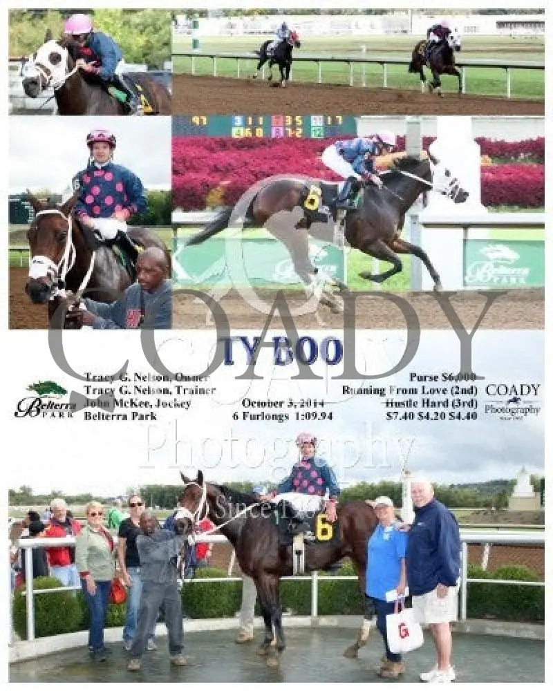 Ty Boo - 100314 Race 07 Btp Belterra Park