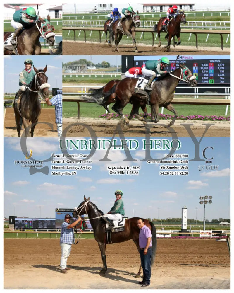 UNBRIDLED HERO - 09-18-25 - R04 - IND Indiana Grand