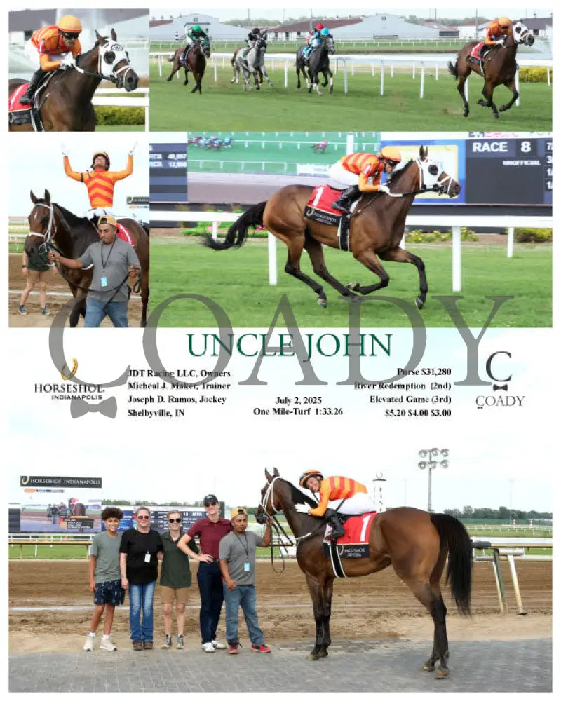 UNCLE JOHN - 07-02-25 - R08 - IND Indiana Grand