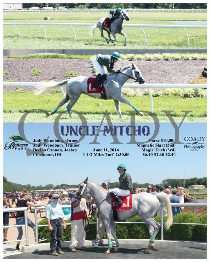 Uncle Mitcho - 061116 Race 04 Btp Belterra Park