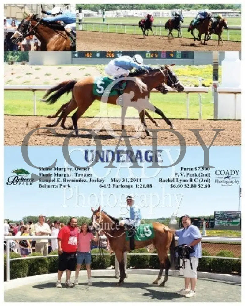 Underage - 053114 Race 04 Btp Belterra Park