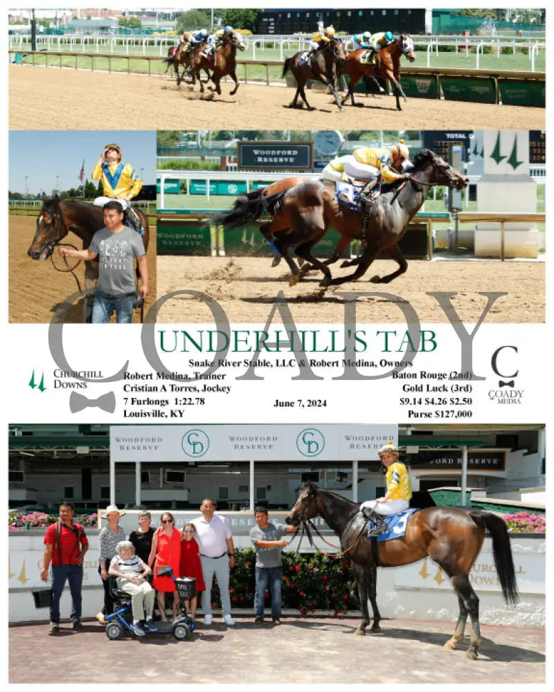 Underhill’s Tab - 06-07-24 R06 Cd Churchill Downs