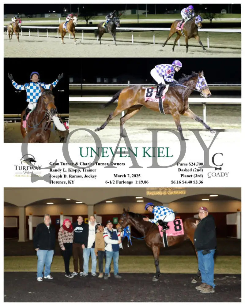 UNEVEN KIEL - 03-07-25 - R07 - TP Turfway Park