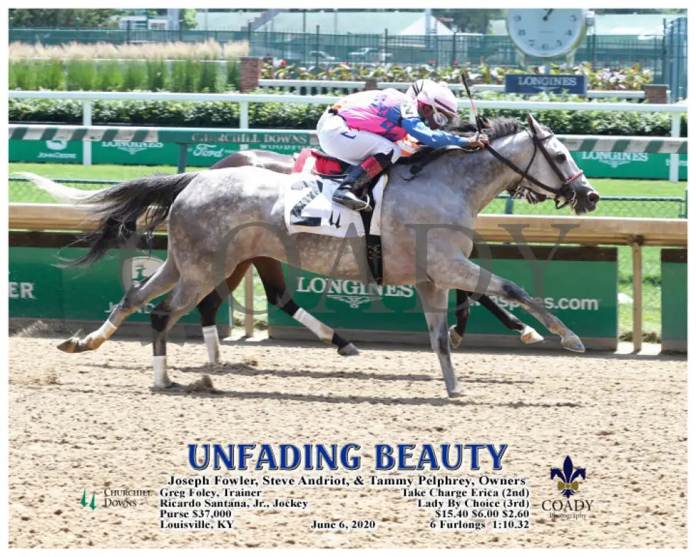 Unfading Beauty - 06-06-20 R01 Cd Action Churchill Downs