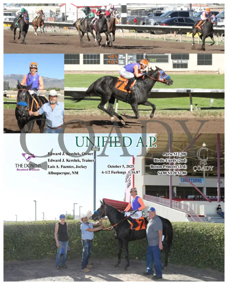 UNIFIED A.P. - 10-05-25 - R07 - ALB Downs at Albuquerque