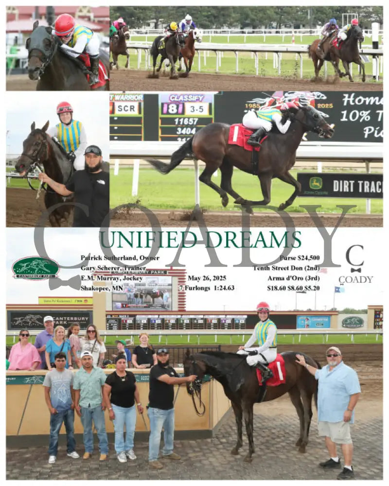 UNIFIED DREAMS - 05-26-25 - R04 - CBY Canterbury Park