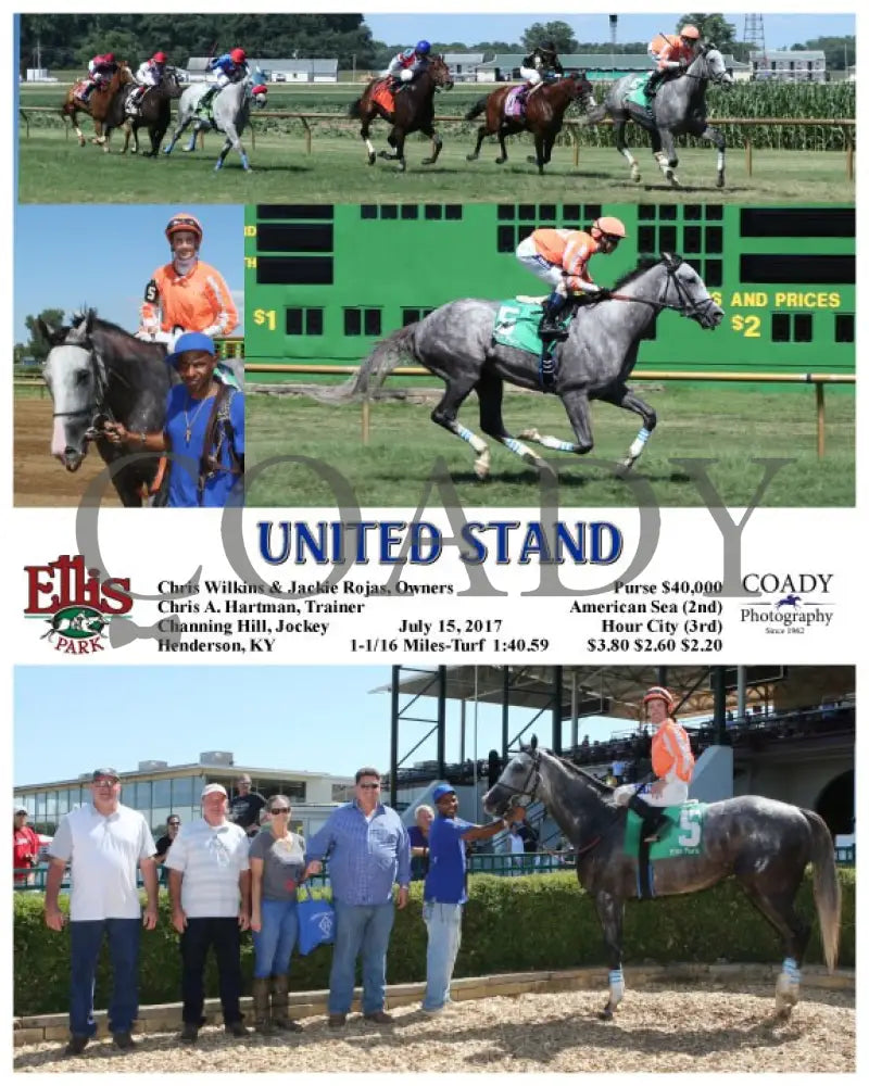 United Stand - 071517 Race 06 Elp Ellis Park