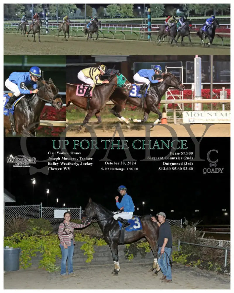 Up For The Chance - 10-30-24 R08 Mnr Mountaineer Park