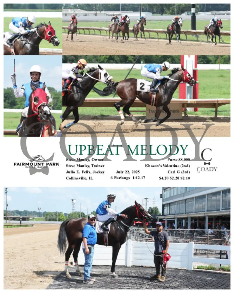 UPBEAT MELODY - 07-22-25 - R05 - FP Fanduel Sportsbook Horse Racing
