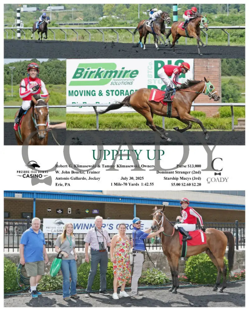 UPPITY UP - 07-30-25 - R01 - PID Presque Isle Downs