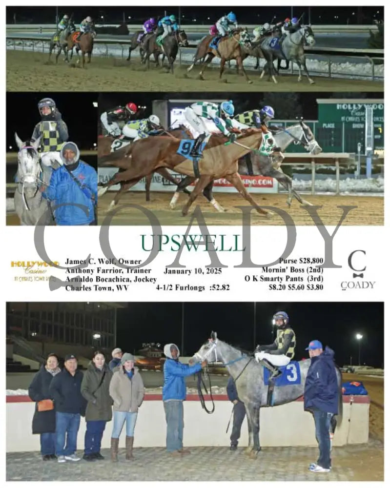 Upswell - 01-10-25 R07 Ct Hollywood Casino At Charles Town Races