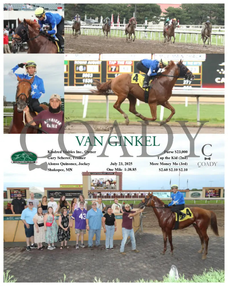 VAN GINKEL - 07-23-25 - R03 - CBY Canterbury Park