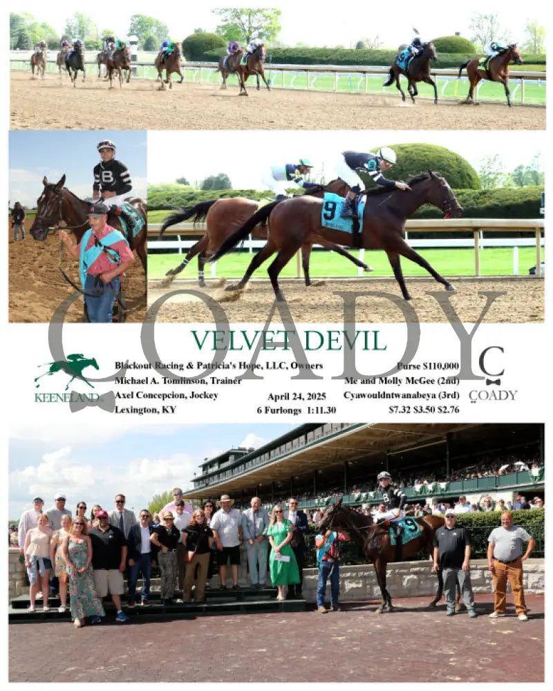 VELVET DEVIL - 04-24-25 - R06 - KEE Keeneland