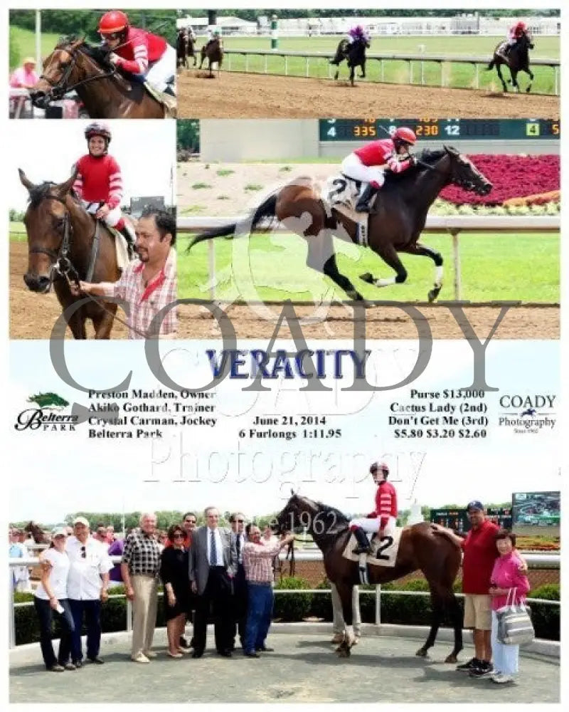 Veracity - 062114 Race 03 Btp Belterra Park