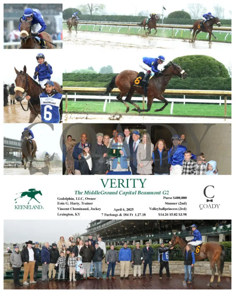 VERITY - The MiddleGround Capital Beaumont G2 - 04-06-25 - R09 - KEE Keeneland