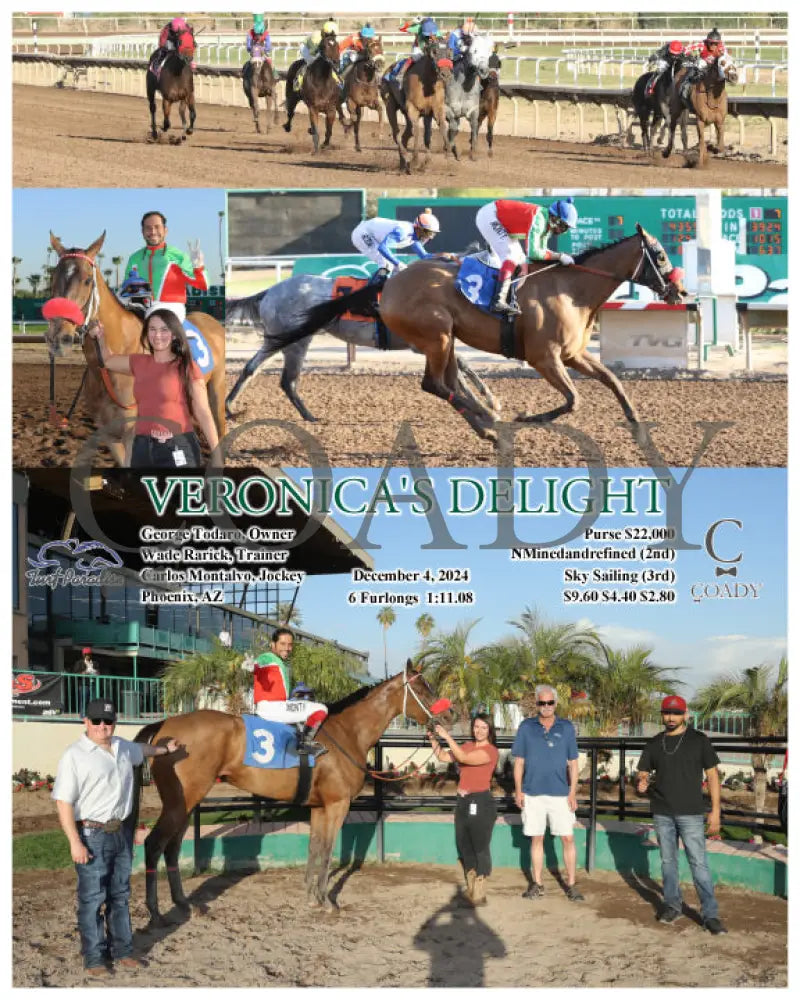 Veronica’s Delight - 12-04-24 R07 Tup Turf Paradise