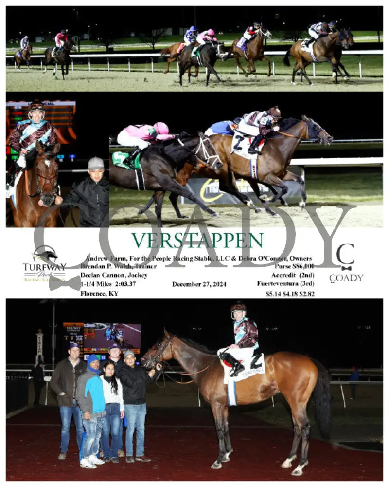 Verstappen - 122724 Race 06 Tp Turfway Park