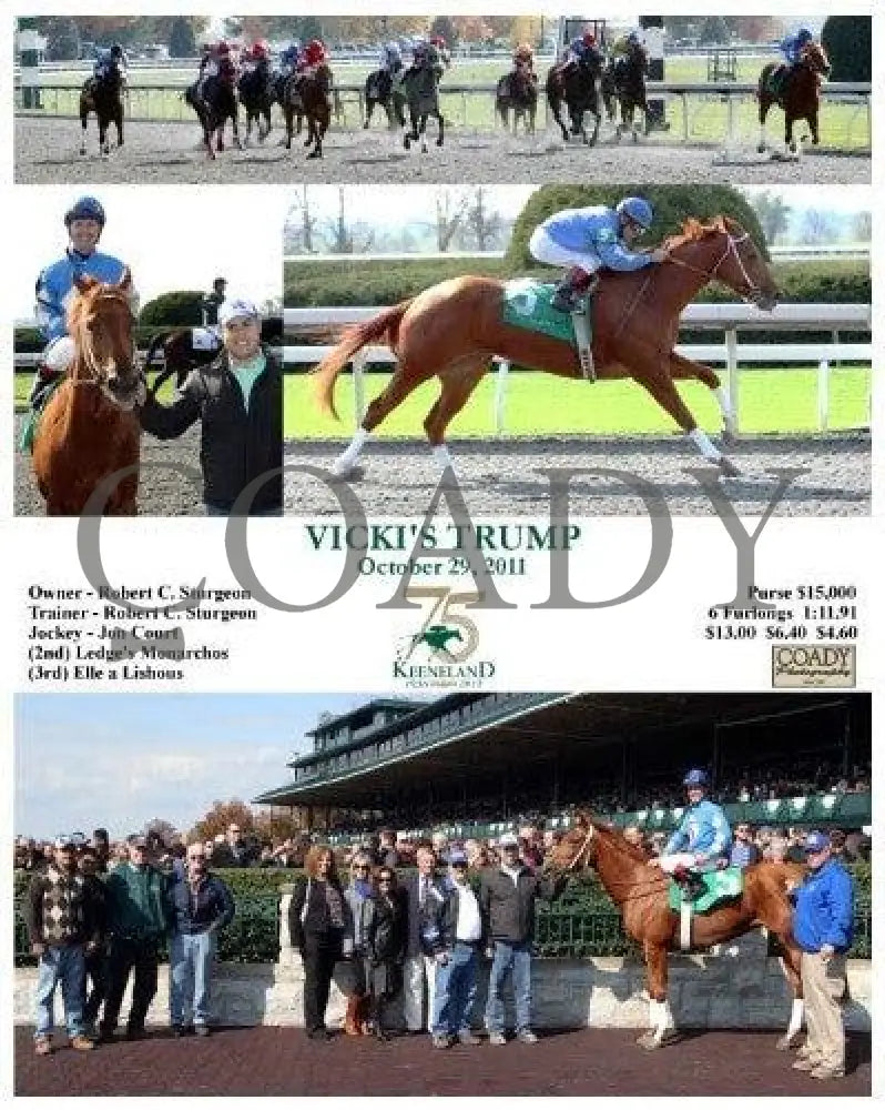 Vicki’s Trump - 102911 Keeneland