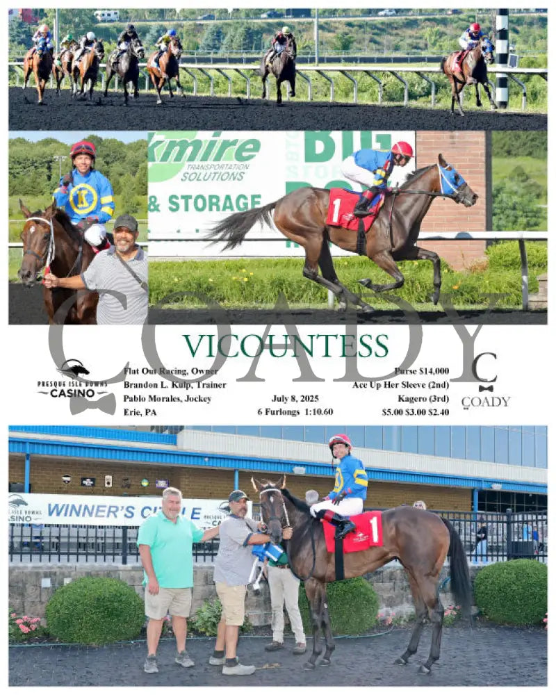 VICOUNTESS - 07-08-25 - R06 - PID Presque Isle Downs