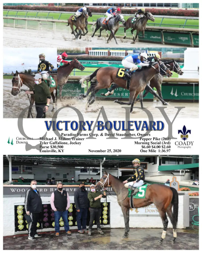 Victory Boulevard - 11-25-20 R05 Cd Churchill Downs