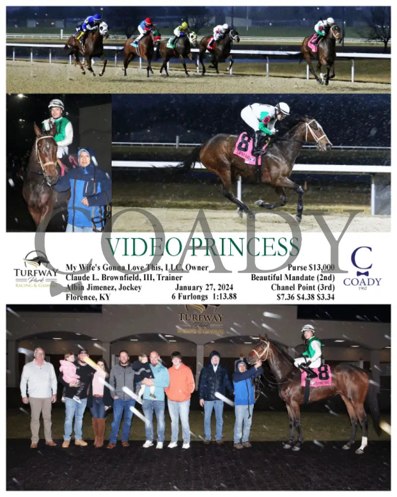 Video Princess - 01-27-24 R01 Tp Turfway Park
