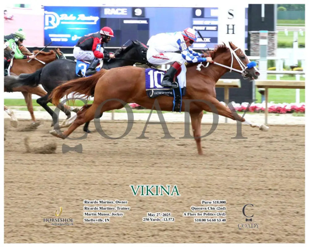 VIKINA - 05-27-25 - R09 - IND - Action Indiana Grand