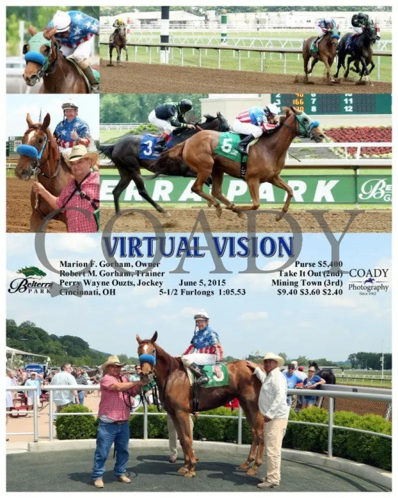 Virtual Vision - 060515 Race 01 Btp Belterra Park