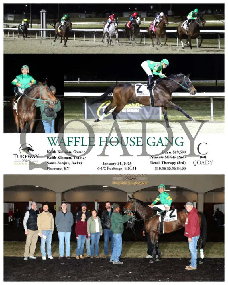Waffle House Gang - 01-31-25 R03 Tp Turfway Park