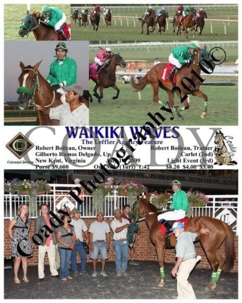 Waikiki Waves - The Leffler Agency Feature 7 Colonial Downs